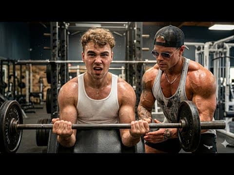 Tränar med en professionell bodybuilder - Henrik Lindh
